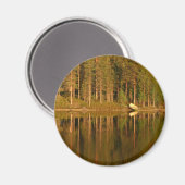Réflexions de la nature aimant personnalisé (Recto/Verso)