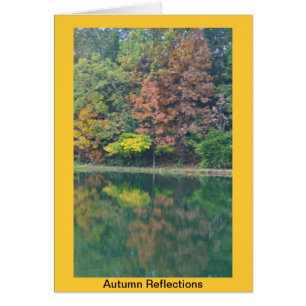 Réflexions de lac autumn