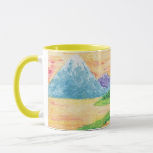 Réflexions d'or par Lyric Rivera - Mug de café (Gauche)