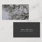 Réflexions et pluie d'arbre dans le carte photo de (Devant / Derrière)