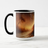 Réflexions fracturées : Mug surréaliste miroir (Gauche)