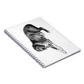 Réflexions pointillées - Carnet de chien demi-ton (Côté Droit)
