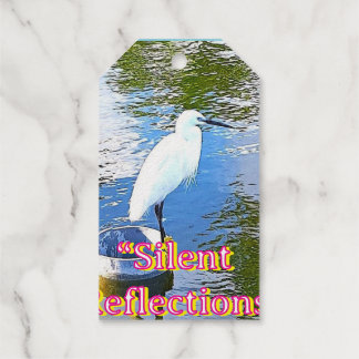 Réflexions silencieuses | Étiquette de don de la n