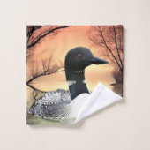 Réflexions sur le Loon (Gant de toilette)