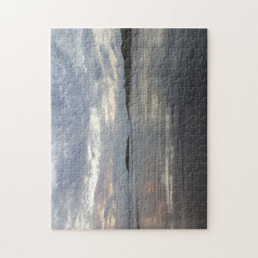 Réflexions sur le puzzle de photo de plage de (Vertical)