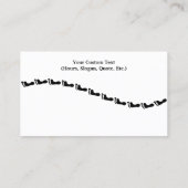 Réflexologie Réflexologue Cartes de visite (Dos)