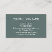 Reflexologie Visitekaartje (Achterkant)