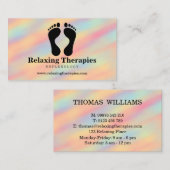 Reflexologie Visitekaartje (Voorkant / Achterkant)