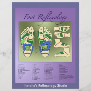 Reflexologiekaart Flyer