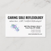 Reflexologist Visitekaartjes 2022 (Voorkant)