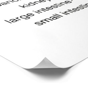 Reflexology Chart 24X36" Poster