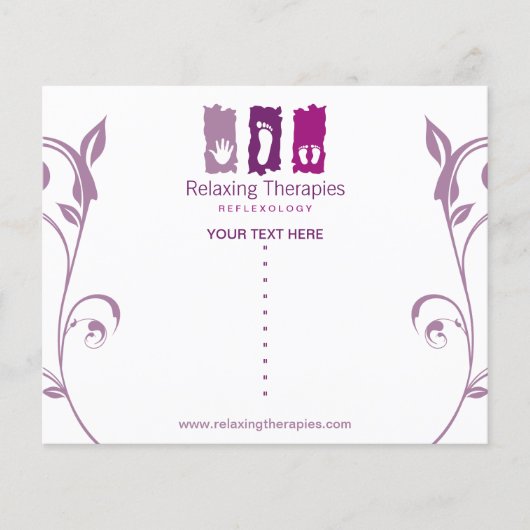 Reflexology Flyer (Voorkant)