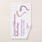 Reflexology Podiatrist Foot Care Handdoek (Handdoek)