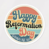 Reformatiedag  labels (Design 1)