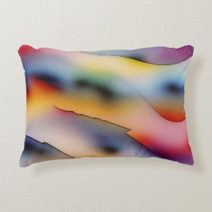 "Refracted Waves" hedendaagse Abstracte kunst Accent Kussen