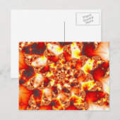 Refractive Heat - Fractal Briefkaart (Voorkant / Achterkant)