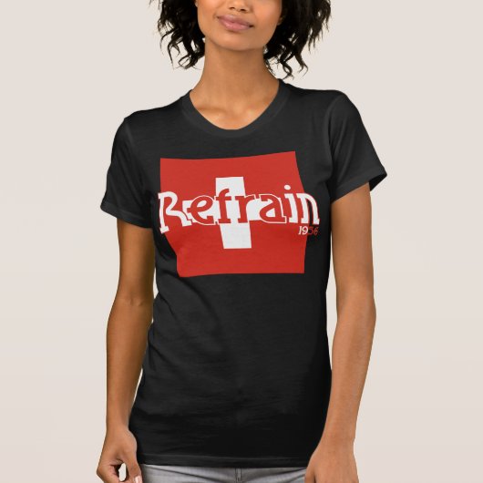 refrein t-shirt (Voorkant)