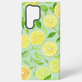 Refreshing Lemon Botanical Phone Case Samsung Galaxy Hoesje