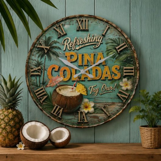 Refreshing Piña Coladas Grote Klok