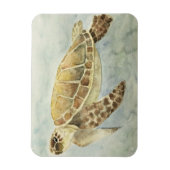 Refriator Magnet Zee Turtle #1 Magneet (Verticaal)