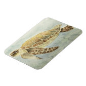 Refriator Magnet Zee Turtle #1 Magneet (Linkerzijde)