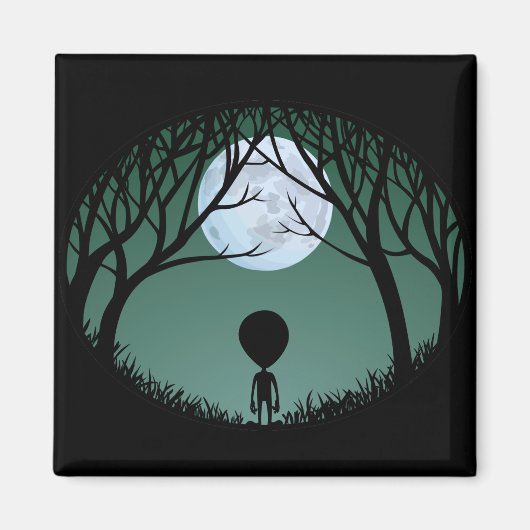 Réfrigérateur Alien Aimant Cadeaux et Décor Extrat (Devant)