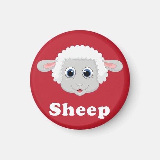 Réfrigérateur mouton cuisine magnet (Devant)