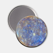 Réfrigérateur Planet Mercury ou aimant de verrouil (Recto/Verso)