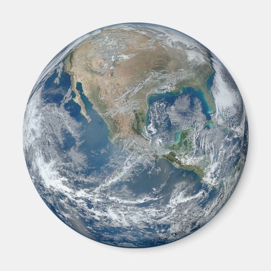 Réfrigérateur planète Terre ou aimant de verrouill (Devant)