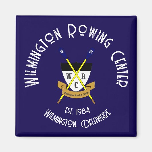 Réfrigérateur WRC Magnet Blue - plusieurs formes (Devant)