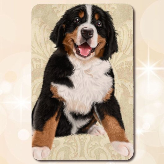 Refrigerator Magnet 4 x 6 Dog's Photo Template