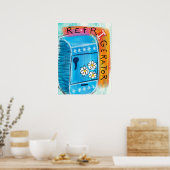Refrigerator Poster Poster Wall Art - Cuisine mign (Cuisine)