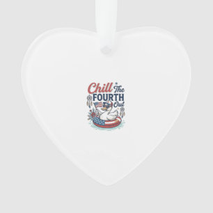 Refroidir le quatrième T-shirt vectoriel de canard