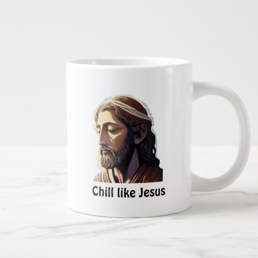 Refroidissement Comme Jésus Mug (Droite)