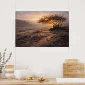 Refuge and Strength | Landscape Art | Poster (Keuken)