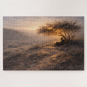 Refuge et force Art du paysage Puzzle