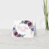 Refuge et force floral violet  (Devant)