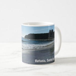 Refugied Beach Père Noël Barbara Coffee Mug