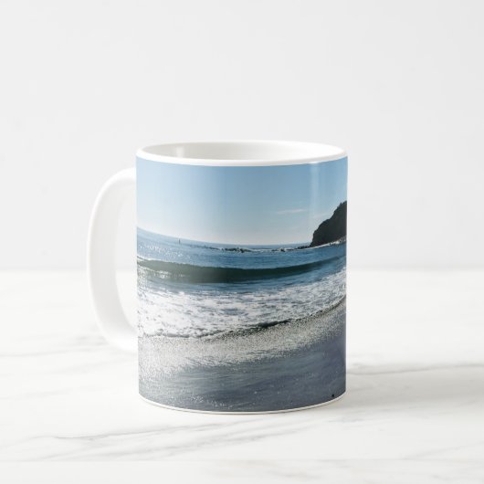 Refugied Beach Père Noël Barbara Coffee Mug (Devant gauche)