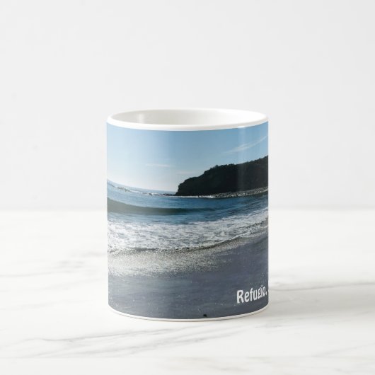 Refugied Beach Père Noël Barbara Coffee Mug (Centre)