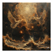 Refugio Cósmico de Aves Perfect Poster (Voorkant)