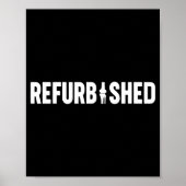 Refurbished New Knee Replacement Funny Knee Surger Poster (Voorkant)