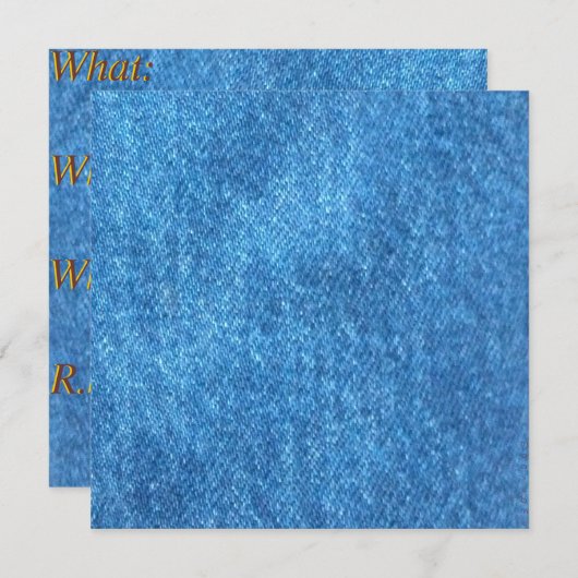 Refuser les invitations d'impression (Devant / Derrière)