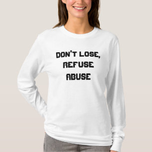 Refuser les t-shirts pour abus