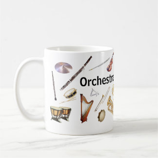 Reg. 11 oz. Mok Orchestrale instrumenten