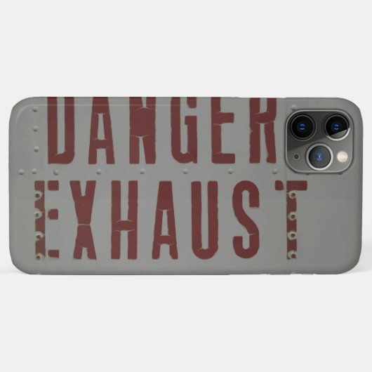 Reg. vliegtuig romp Case-Mate iPhone case (Achterkant (horizontaal))
