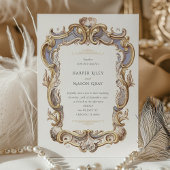 Regal Baroque Flourd Suite Faire-part de mariage
