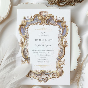 Regal Baroque Flourd Suite Faire-part de mariage