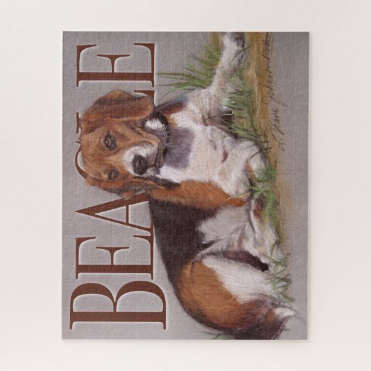 Regal Beagle Jigsaw Puzzle (Vertical)