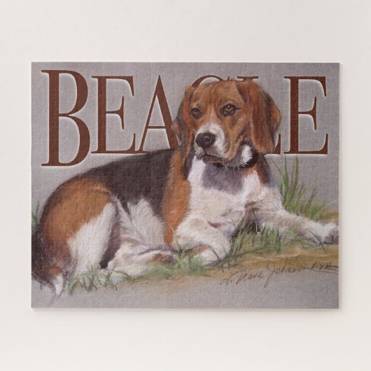 Regal Beagle puzzel Legpuzzel (Horizontaal)
